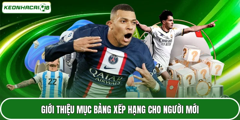 Giới thiệu mục bảng xếp hạng cho người mới