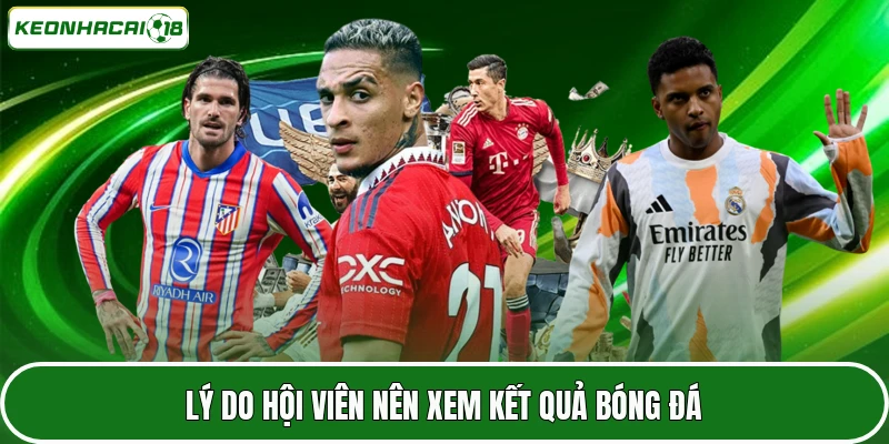 Lý do hội viên nên xem kết quả bóng đá