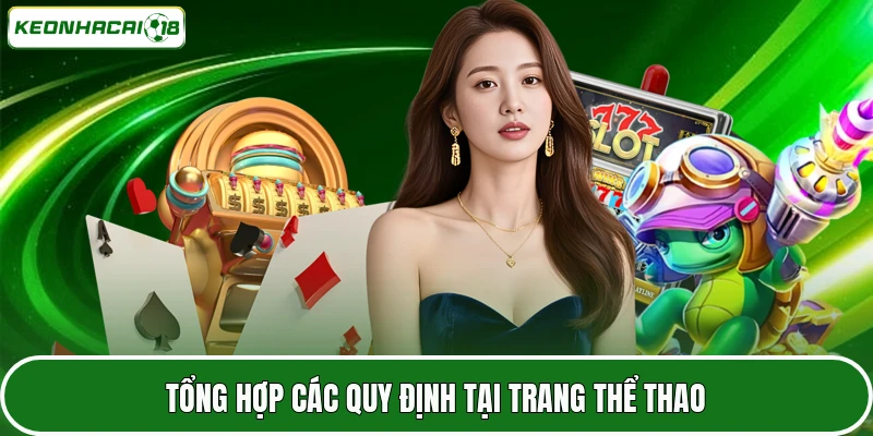 Tổng hợp các quy định tại trang thể thao
